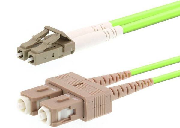 LOGON PROFESSIONELE GLASVEZELPATCHKABEL 50/125 - LC/SC 20M - OM5