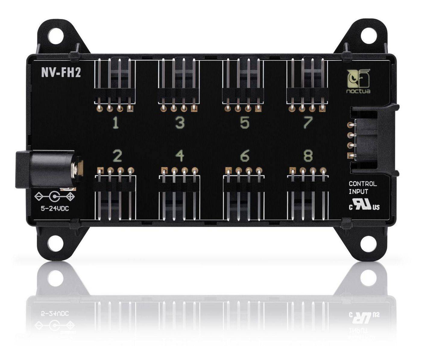 Noctua 8 x 4-pins PWM, 5-24 V, 93 x 62 x 19 mm, 47 g-1