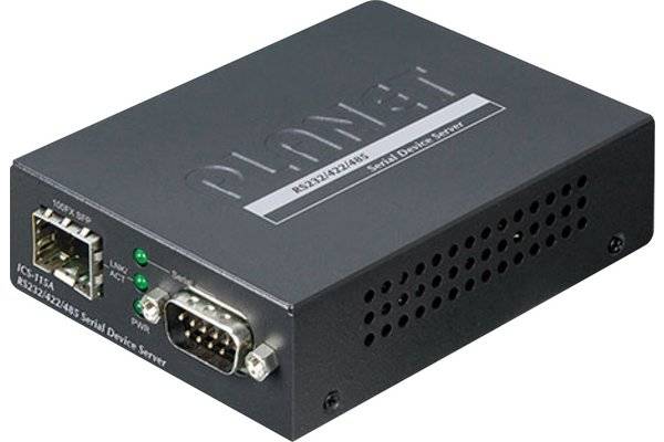 PLANET 1-poorts RS232/422/485 naar 1-poorts 100Base-FX SFP-converter-1