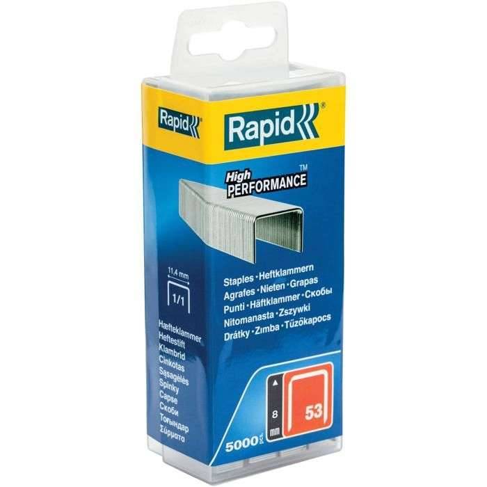 RAPID 5000 nietjes nr. 53 Snelle nietjes 8 mm-0
