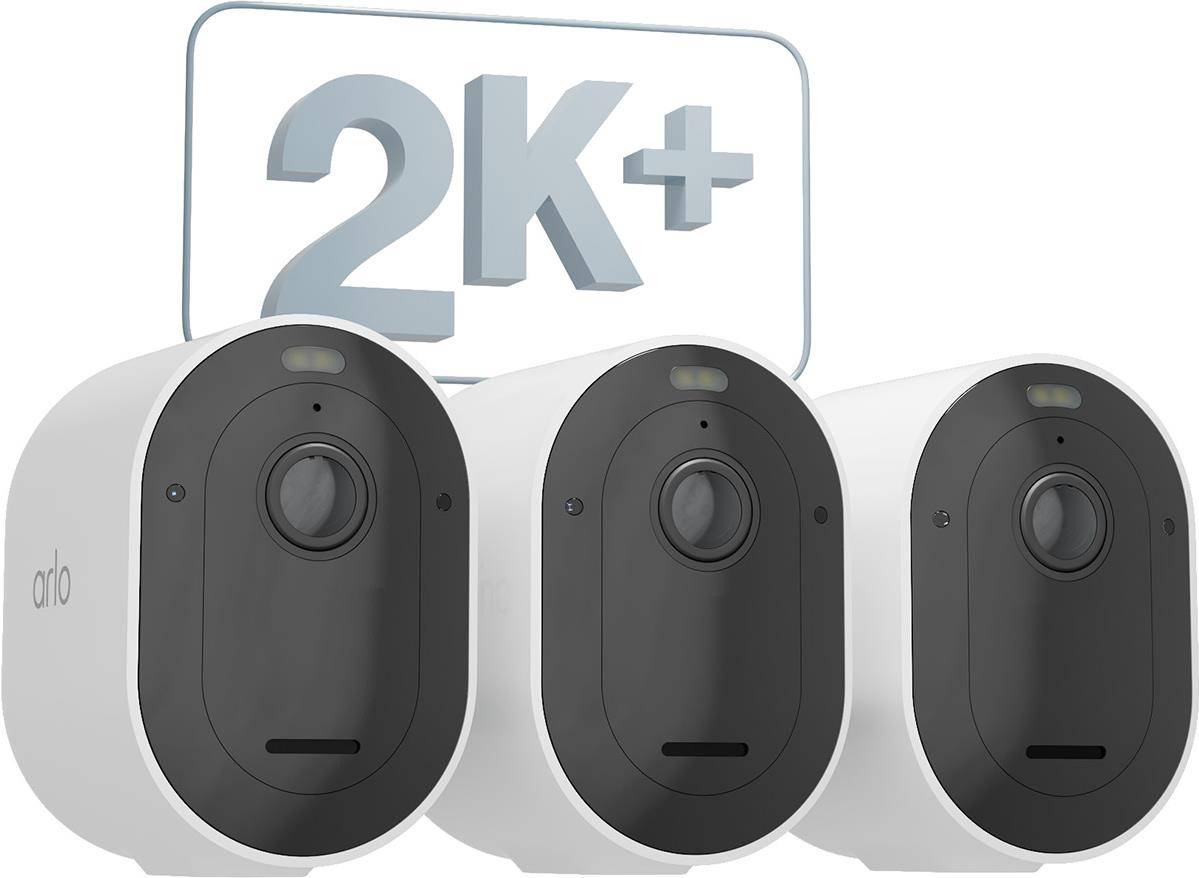 Arlo Pro 5 - Buiten Netwerk Bewakingscamera - Weerbestendig - Kleur (Dag & Nacht) - Audio - Draadloos - Wi-Fi (Verpakkin-0
