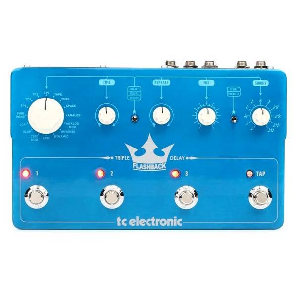 TC Electronic Flashback Triple Delay Effectpedaal - 3 Delay Engines - True Bypass