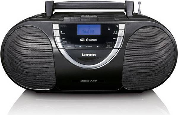 Lenco SCD-600 Draagbare CD Speler Zwart/Zilver (SCD-6900)
