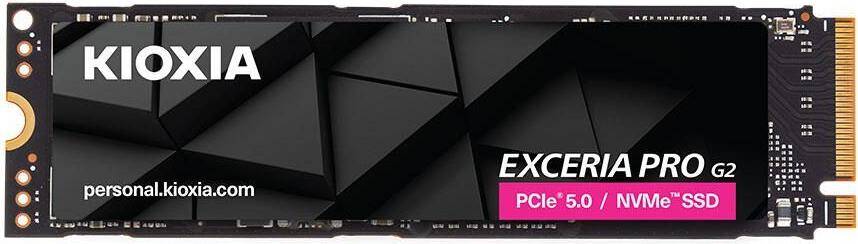 Kioxia Exceria Pro G2 - M.2 2280 SSD - 2 TB - PCIe 5.0 - LVE10Z2T04G8-0