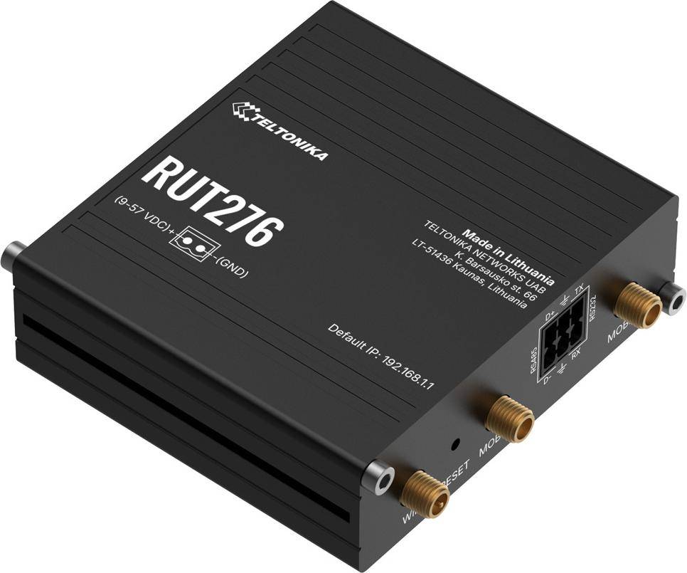 Teltonika Router RUT276 Redcap 5 g (RUT276000000)-0