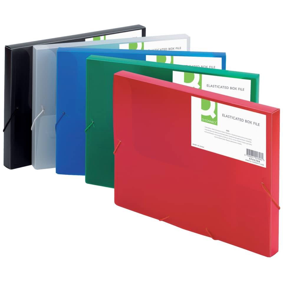 Q-CONNECT ELASTOBOX A4 25MM VE-3
