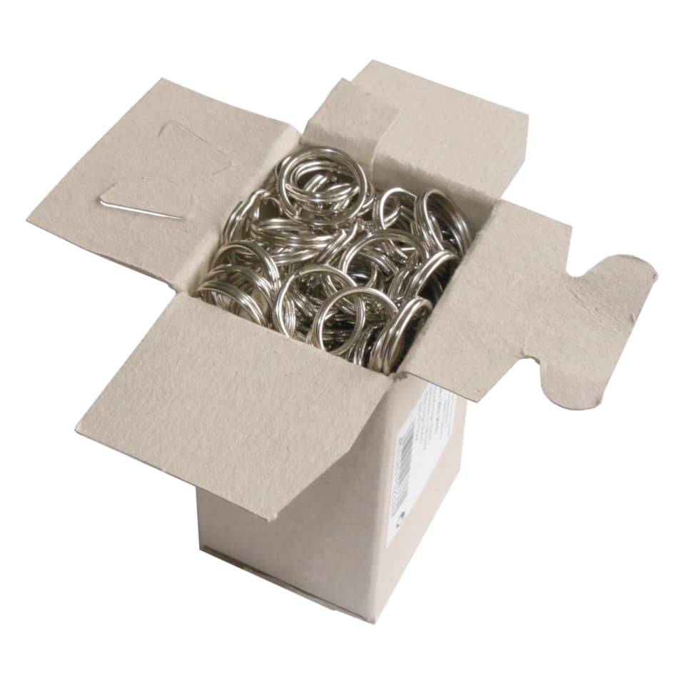 WEDO metalen sleutelhangers 16 mm, verpakking van 100 stuks-2