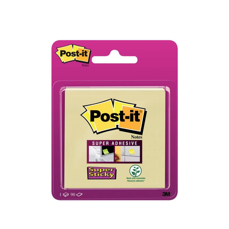Post-it 0051141977928 Post-it - Memoblok 6920 super sticky 76x76mm geel-4