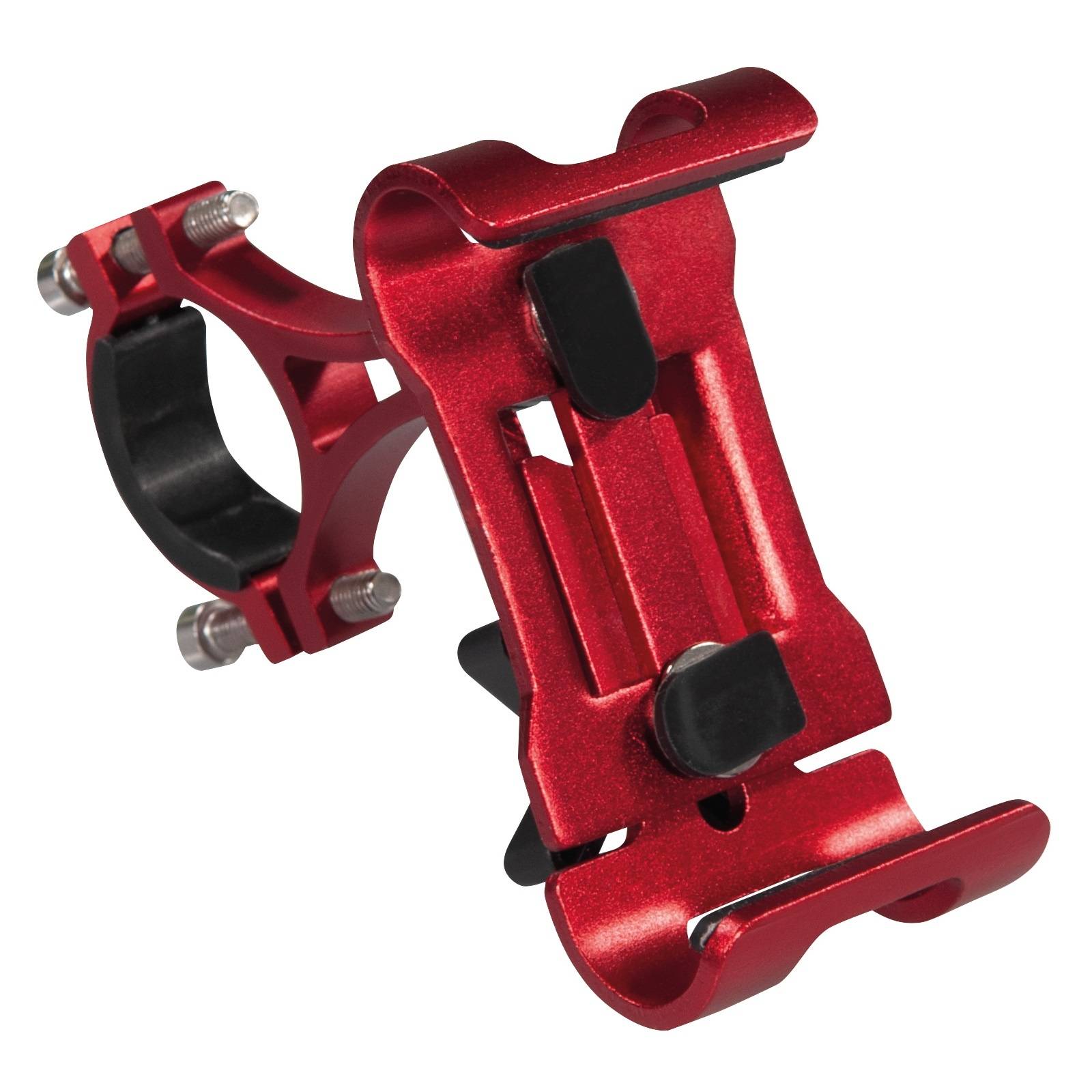 My Wall smartphone fietshouder | tot 6,5 inch | metaal | rood-0