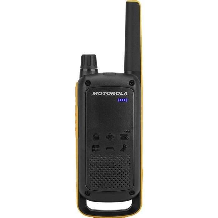 Motorola Talkabout T82 Extreme Quad Pack draagbare radio 2-band PMR 446 MHz 16 kanalen zwart, geel (4-pack)-1