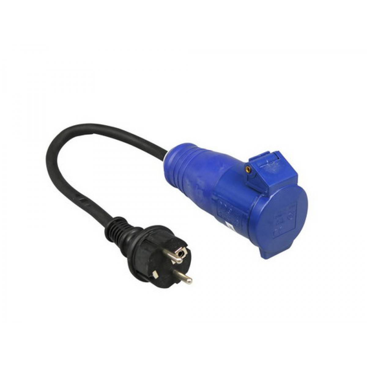 Verloopsnoer 230V schuko->Cee16A-0