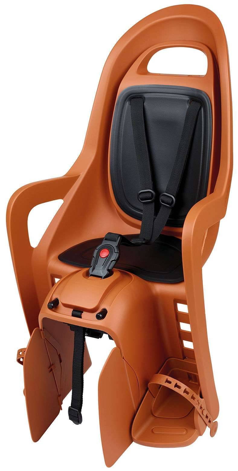 Kinderzitje achter Polisport MIK-HD - bruin/zwart-0