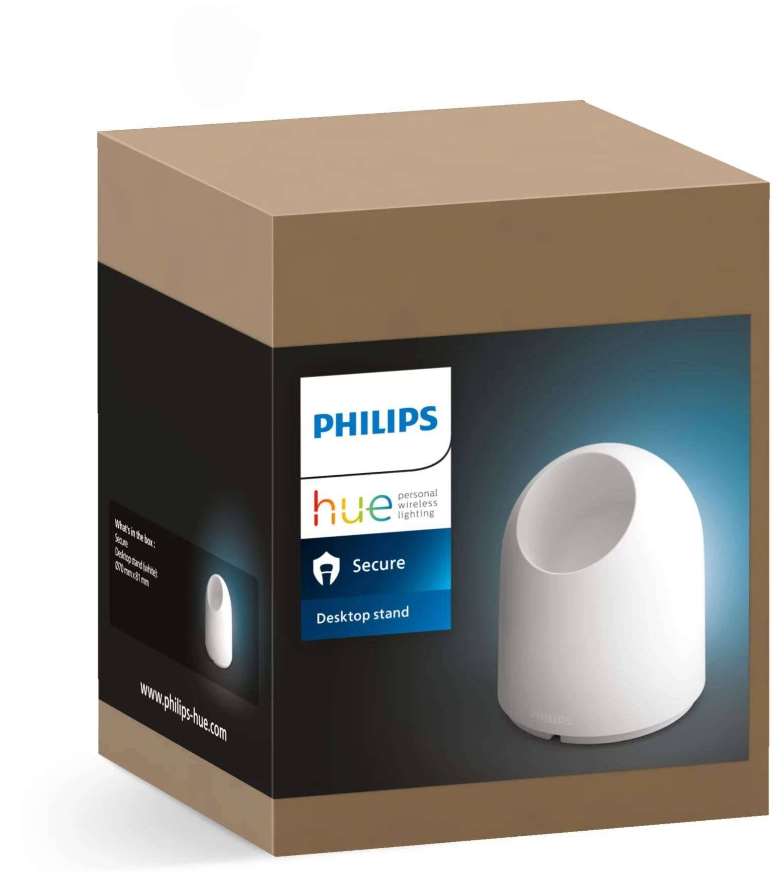 Philips Hue Indoor Camera Tafelstandaard - Hue Secure - Wit-1
