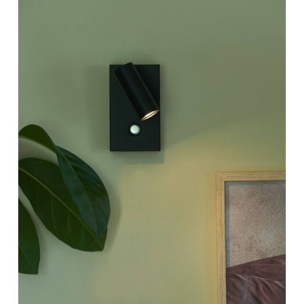 Bekroonde afbeelding voor Nordlux Omari 2112231003 Wandlamp LED vast ingebouwd LED Zwart