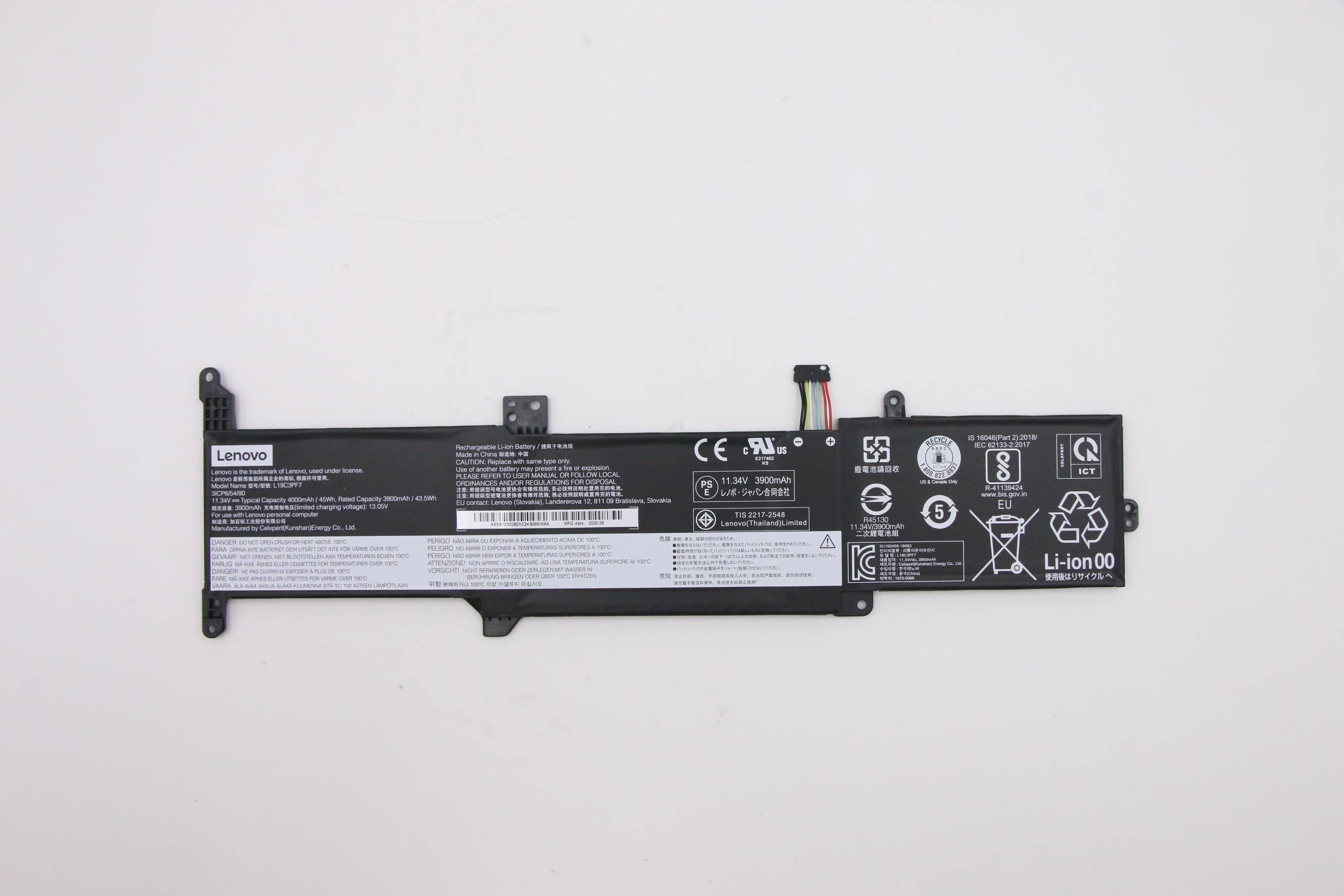 CPB L19C3PF7 11.1V45Wh3cell (5B10X02602)-0