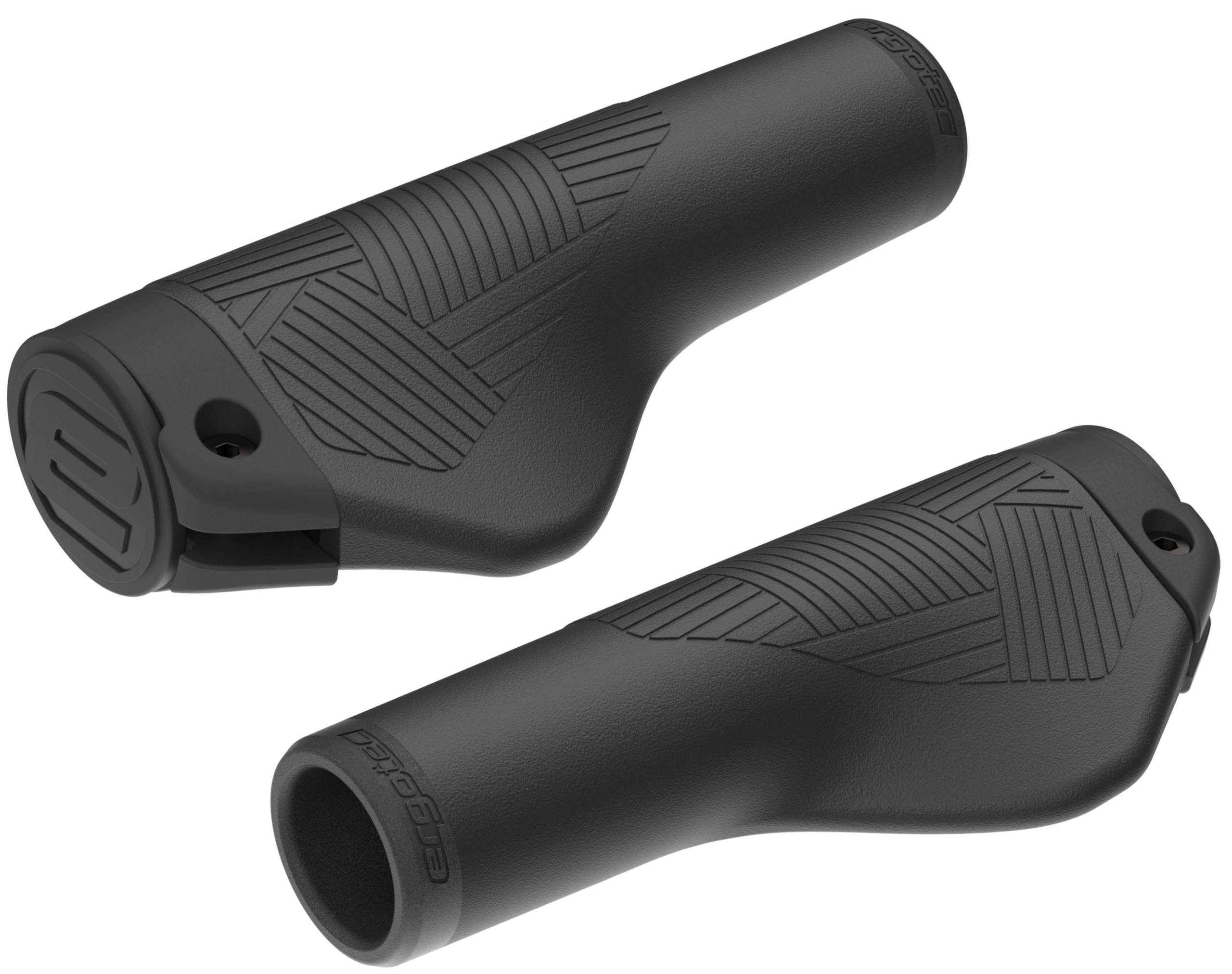 Handvatset Ergotec EG-Active Flex 135/135 mm - zwart-0