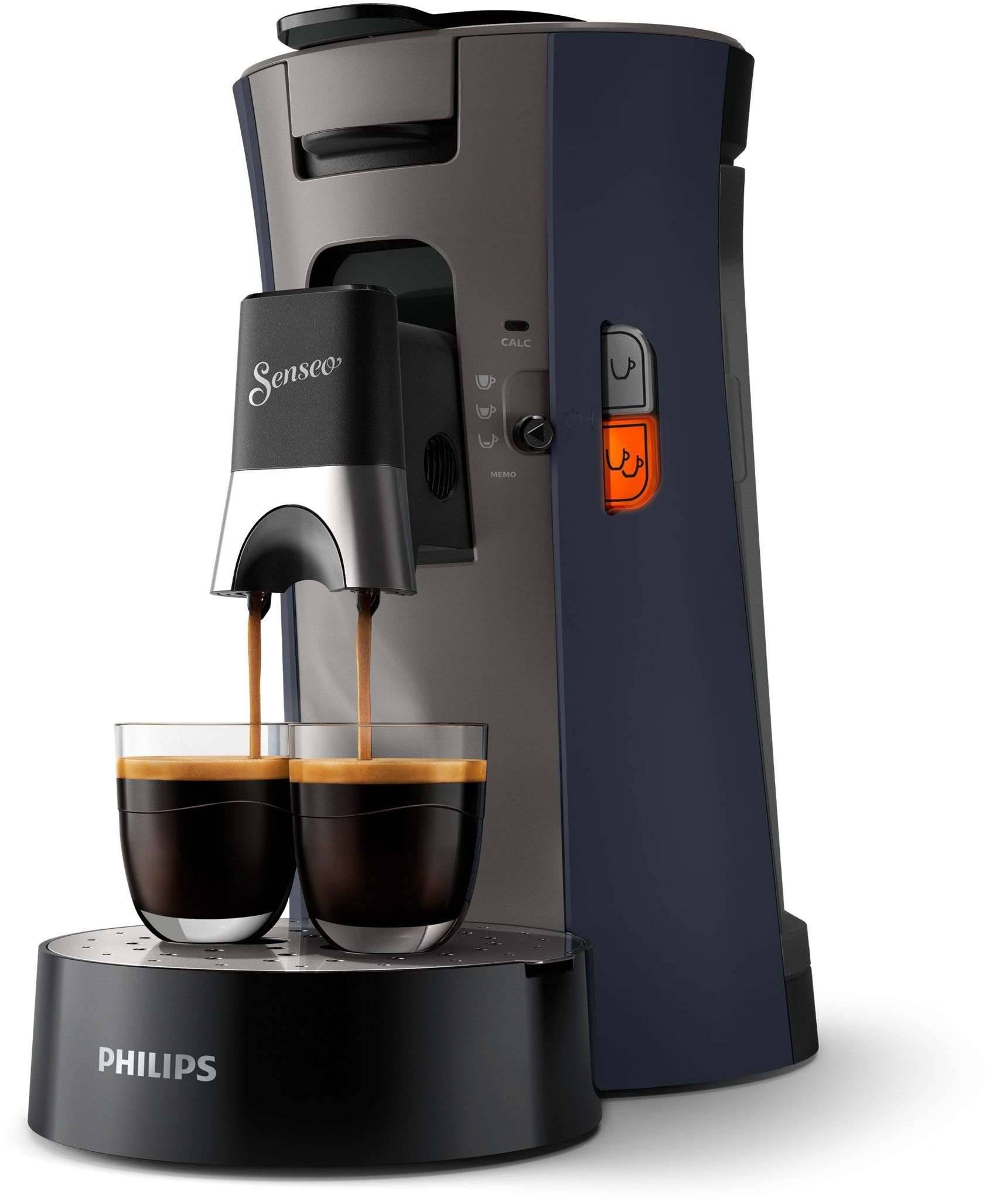 PHILIPS Senseo Select CSA240 / 71 Koffiezetapparaat - Blauw-0