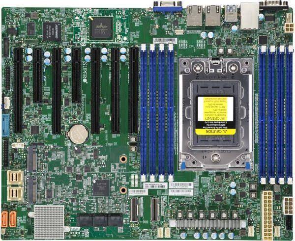 Super Micro SUPERMICRO H12SSL-C ATX Moederbord met Socket SP3 (MBD-H12SSL-C-B)-0