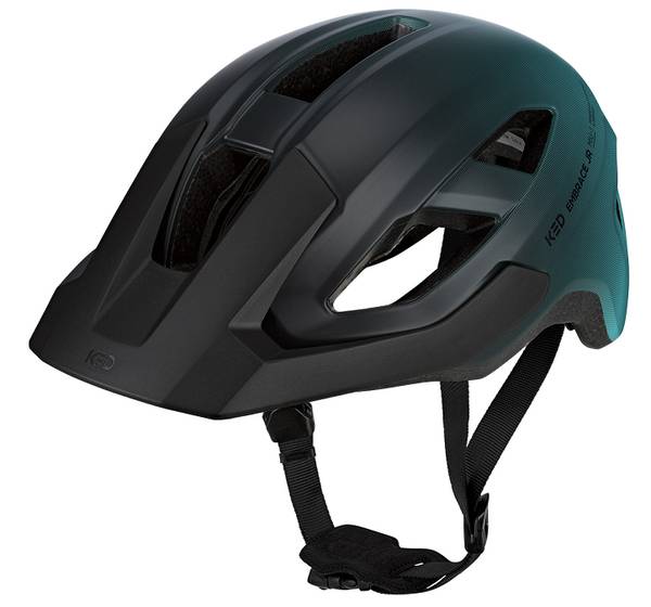 Fietshelm KED Embrace Jr S-M (52-58cm) - zwart/groen
