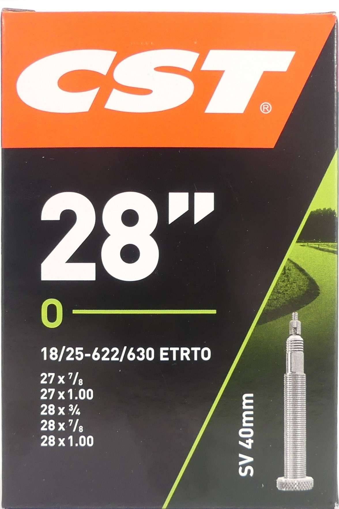 Binnenband CST SV40 28 x 7/8" / 18/25-622/630-0