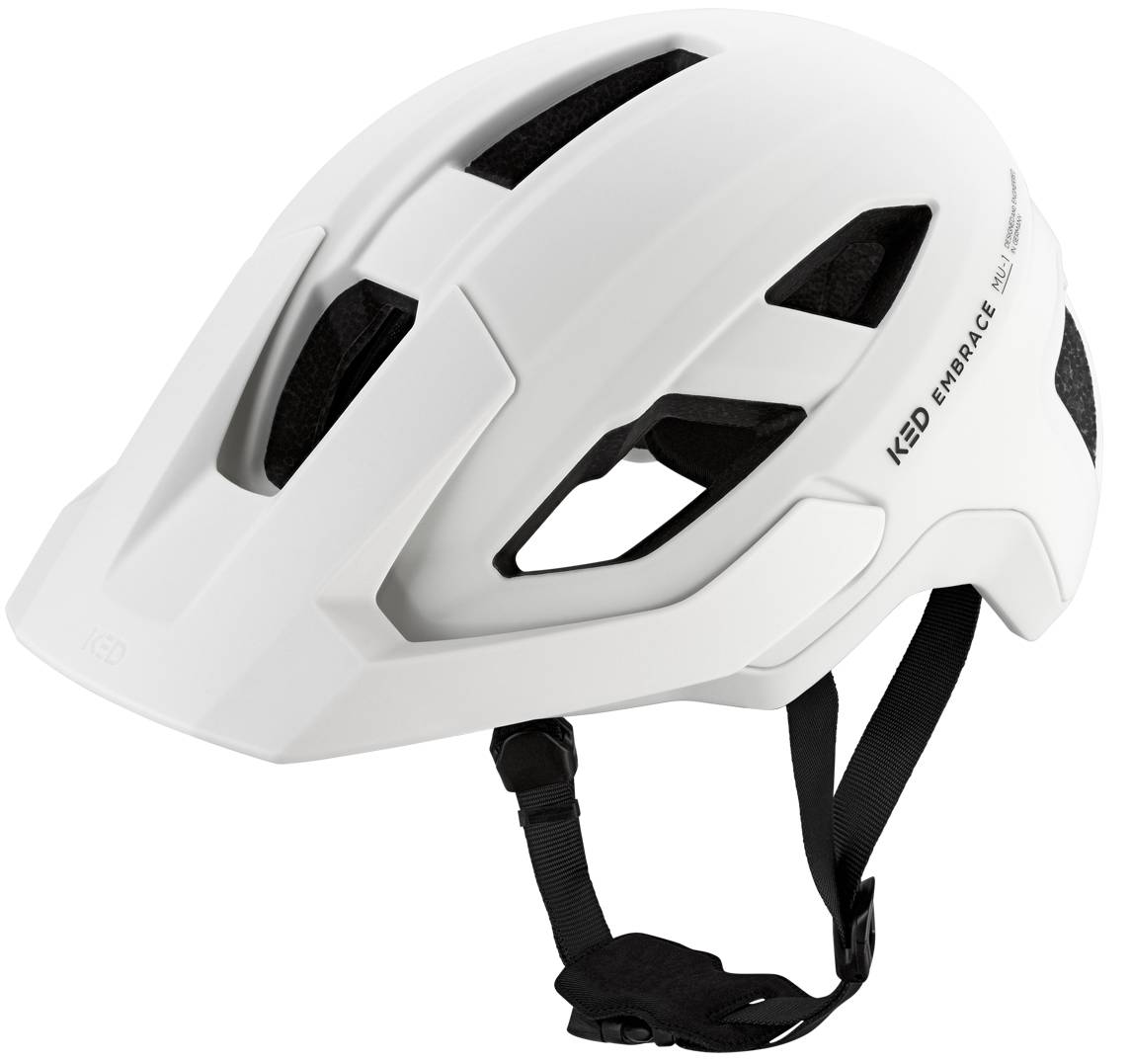 Fietshelm KED Embrace M (54-58cm) - mat wit-0