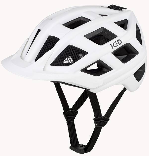 Fietshelm KED Crom XL (60-65cm) - mat wit