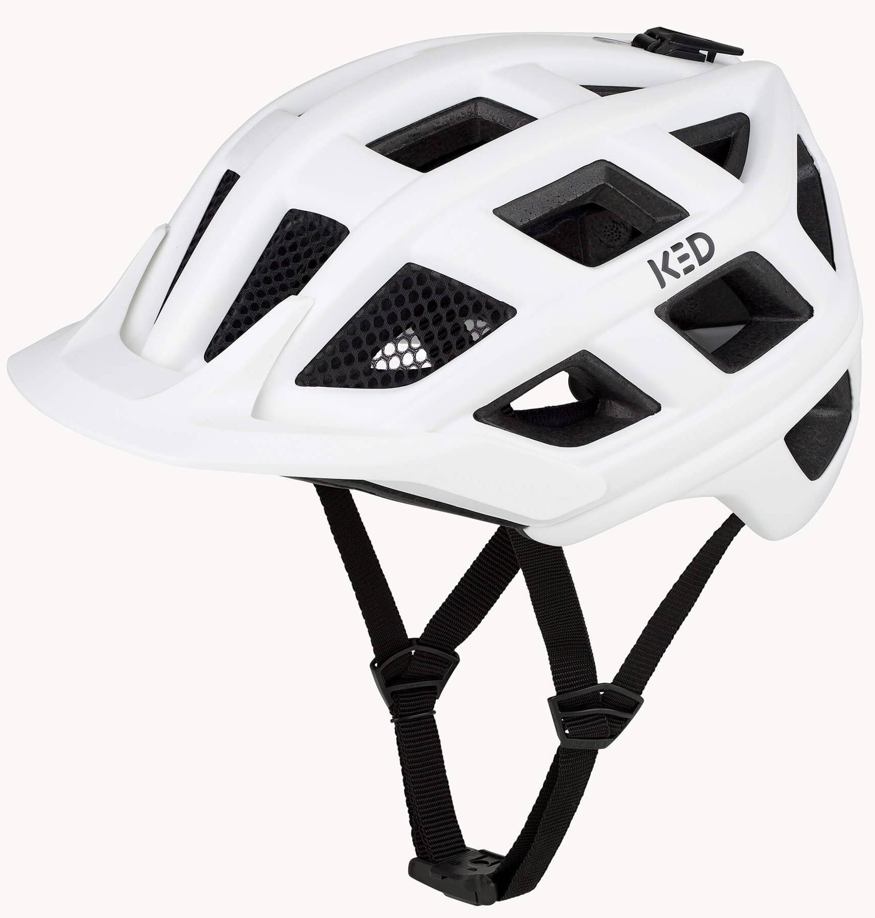 Fietshelm KED Crom XL (60-65cm) - mat wit-0