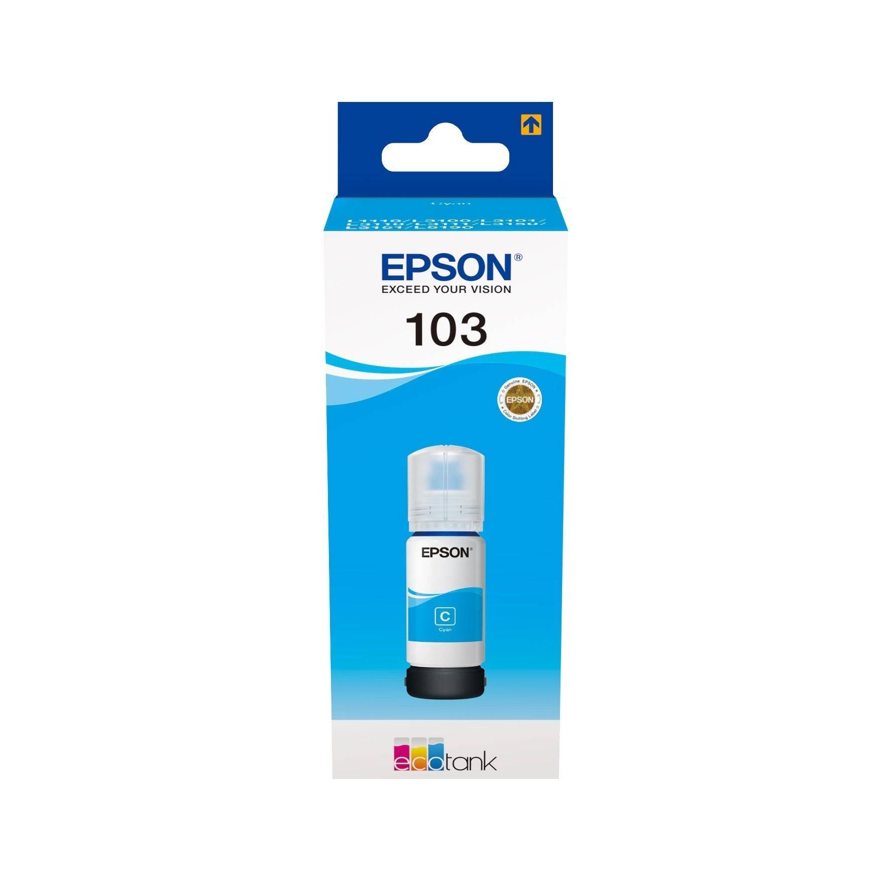Navulinkt Epson 103 T00S24A blauw-5