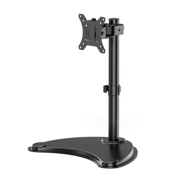 Gembird MS-D1ST-04 Monitor bureaustandaard (draaien, kantelen, zwenken), 13"-32", zwart
