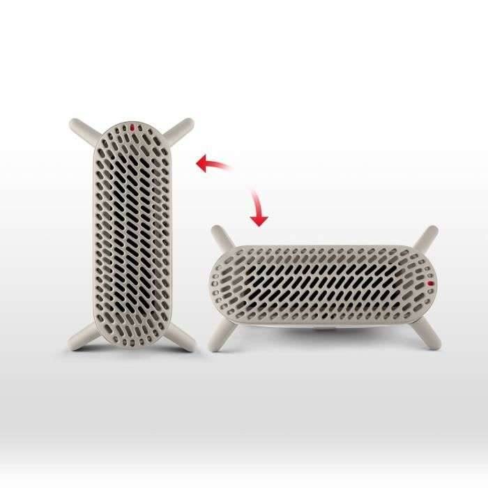Ventilatorkachel - DELONGHI - Metaal - Max. 2000 W - Verticale en horizontale positie - Stil (43 dB)-2