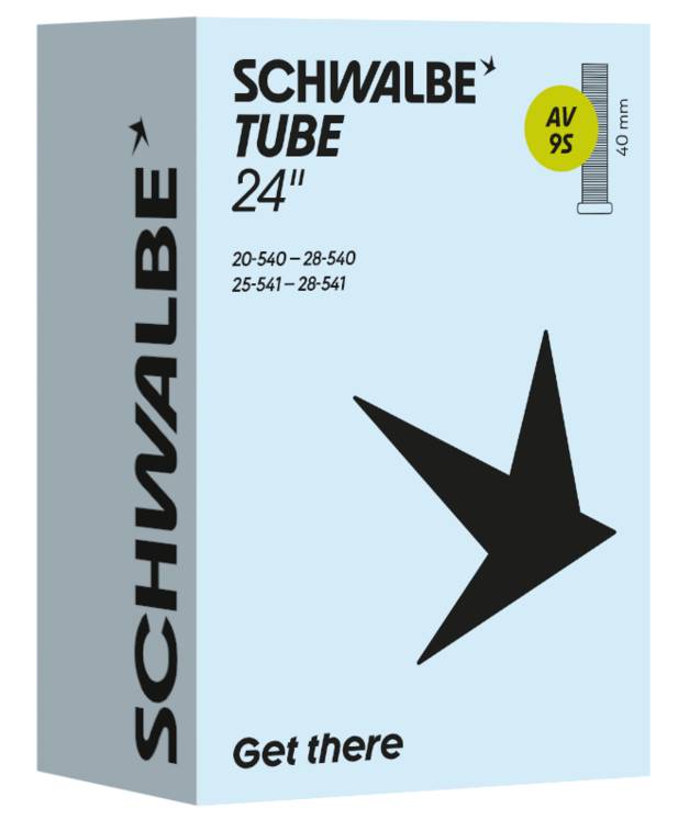 Binnenband Schwalbe AV 9S 24" / 20/28-540/541mm - 40mm ventiel-0