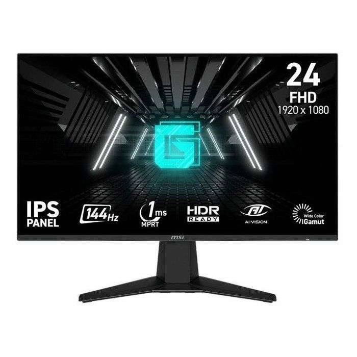 PC-gamerscherm - MSI - 23,8 inch - FHD - 144Hz - IPS-paneel - 1 ms - G242L E14-0