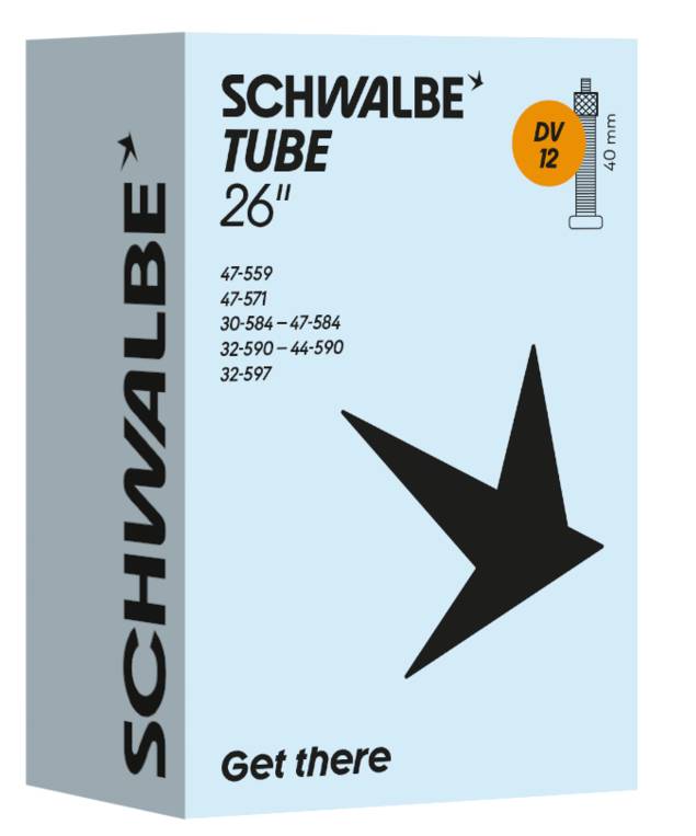Binnenband Schwalbe DV 12 26" / 30/47-559/597mm - 40mm ventiel-0