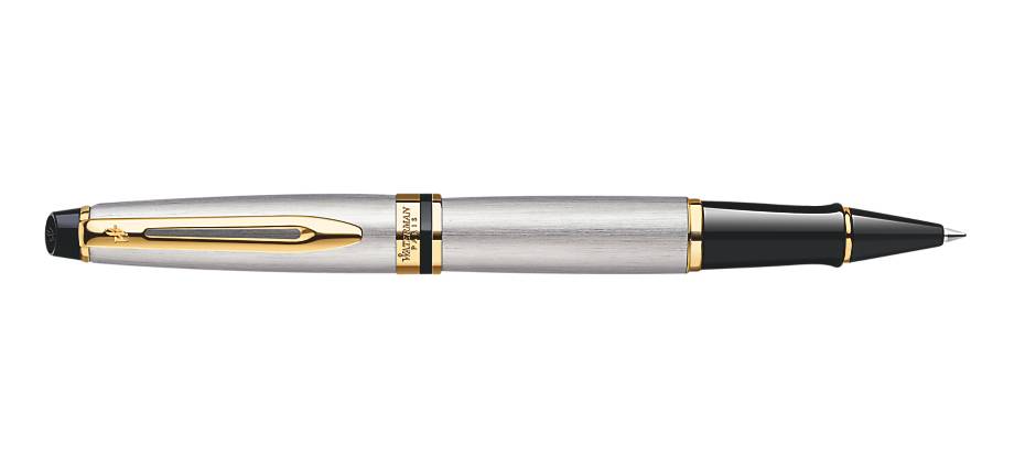 WATERMAN Rollerball Expert Metallic F Zwarte Cadeauverpakking-1