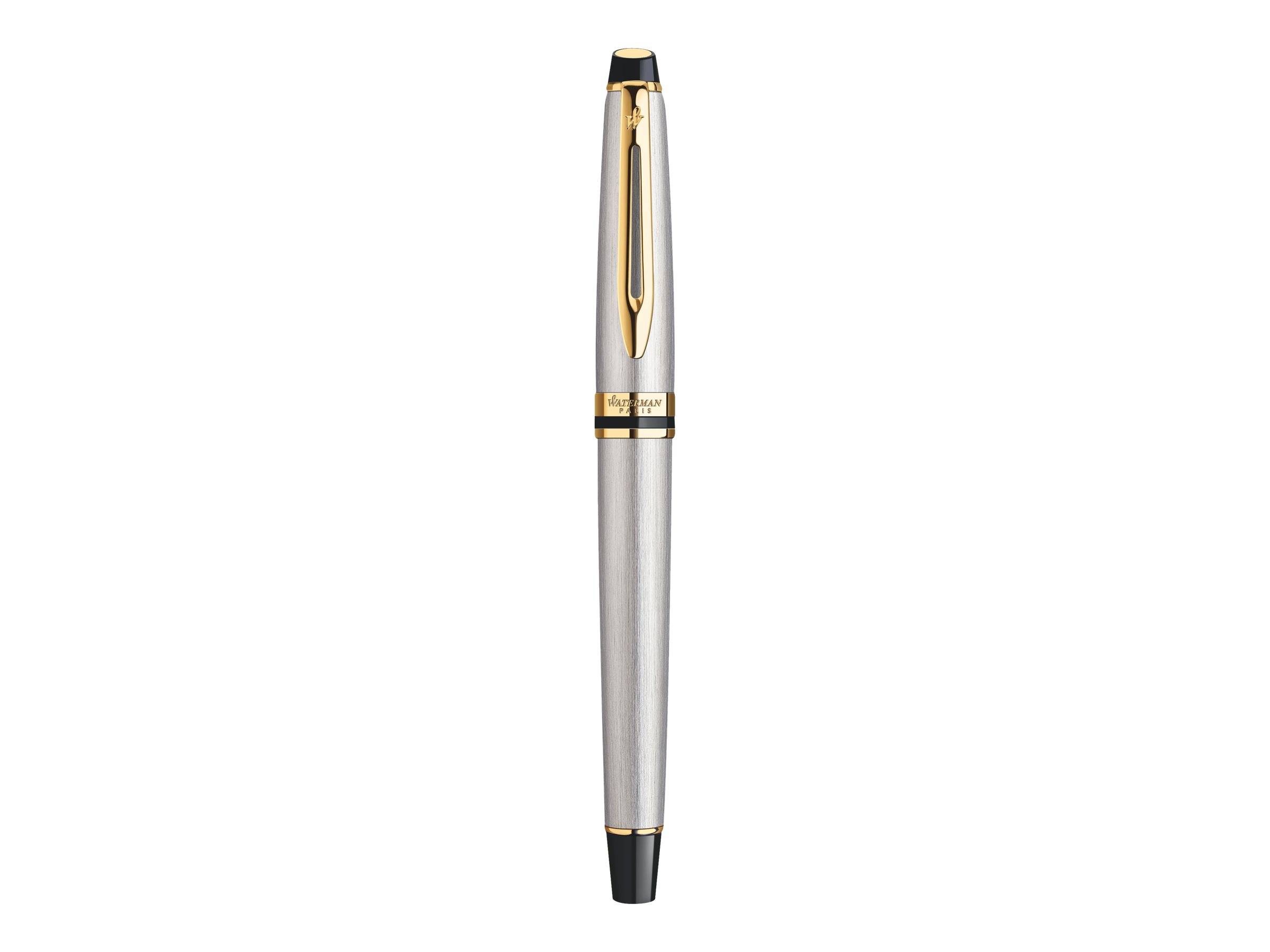 WATERMAN Rollerball Expert Metallic F Zwarte Cadeauverpakking-2