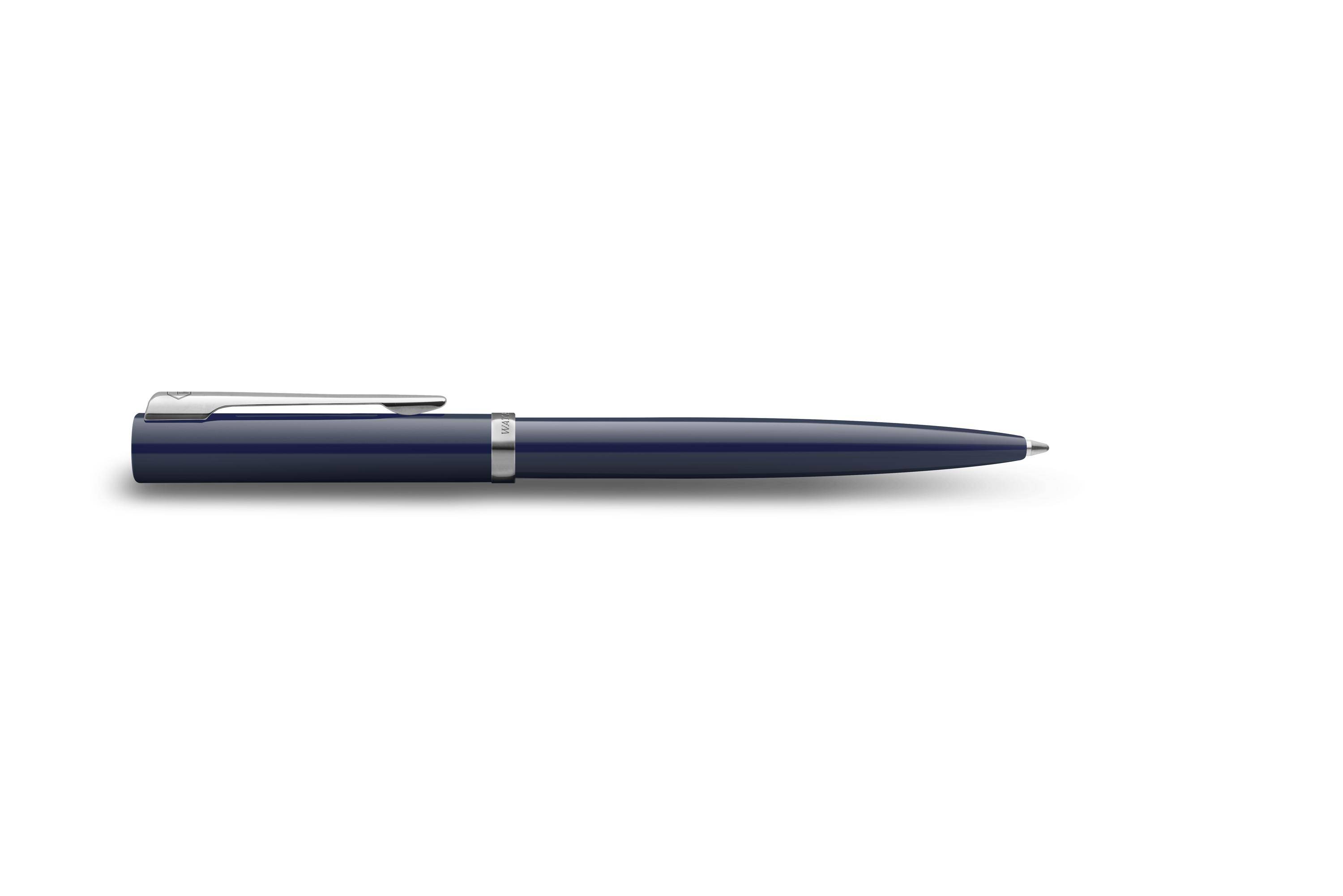 WATERMAN Balpen IMPRESSION Blauwe Lak CT M Blauwe Geschenkdoos-3