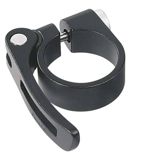 Zadelpenklem Ergotec SCQ-080 ø34,9 mm aluminium met snelspanner - zwart-0