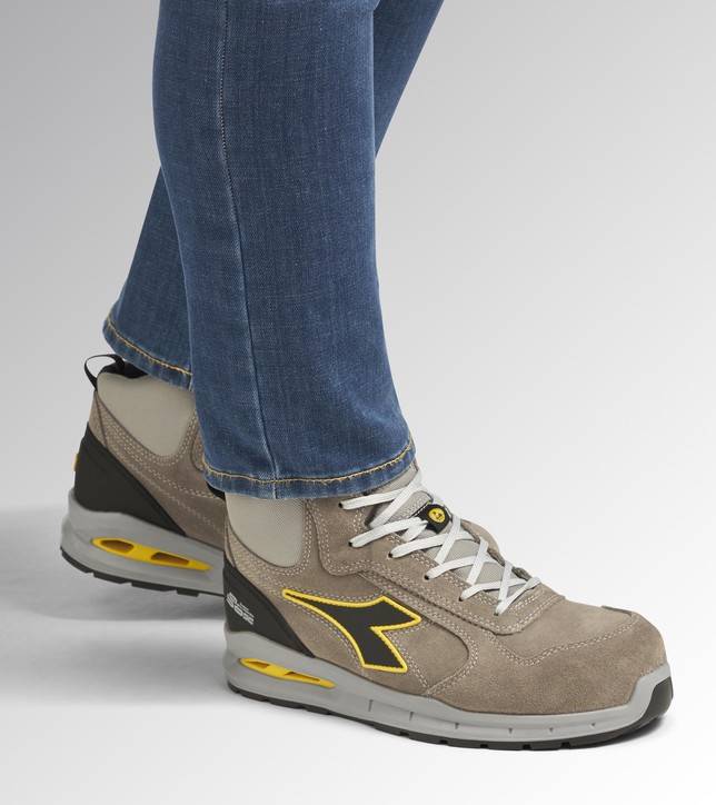 Diadora RUN A.BOX MID S3S FO SR WIND GRAY/WIND GRAY 35-3