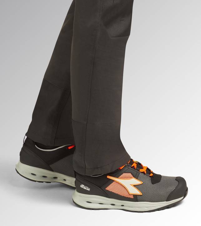 Diadora GLOVE A.BOX LOW GH S1PS BLACK/ORANGE FLUO 41-3