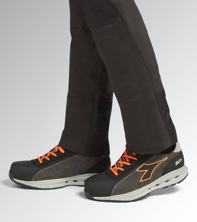 Diadora GLOVE A.BOX LOW PRO S3S FO SR HRO ASPHALT/Orange 45-3