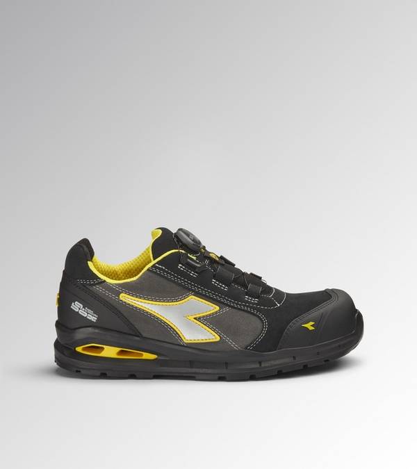 Diadora RUN A.BOX MSTR BOA LOW S3S FO SR SC BLACK/ASPHALT 42