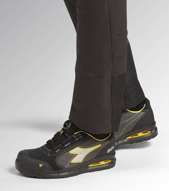 Diadora RUN A.BOX MSTR BOA LOW S3S FO SR SC BLACK/ASPHALT 42-3