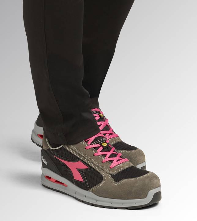 Diadora RUN A.BOX LOW S1PS FO SR SMOKE/BLACK 35-3