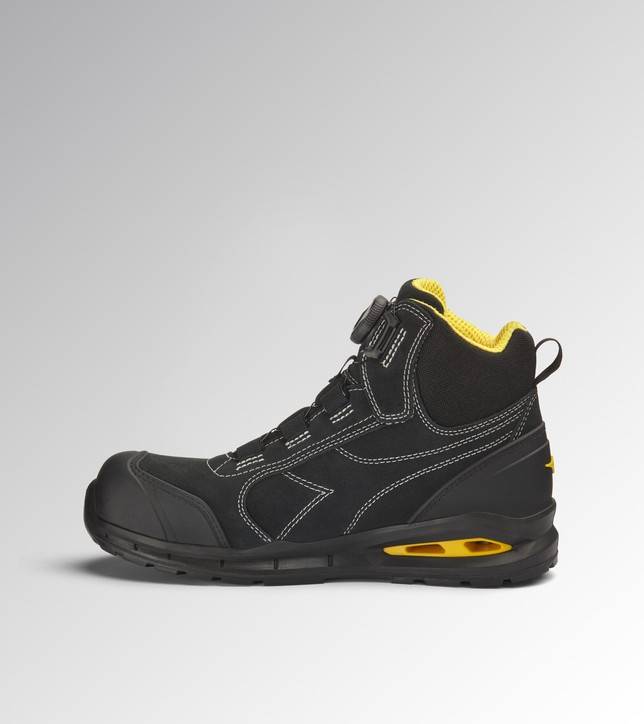 Diadora RUN A.BOX MSTR BOA MID S3S FO SR SC black 42-1
