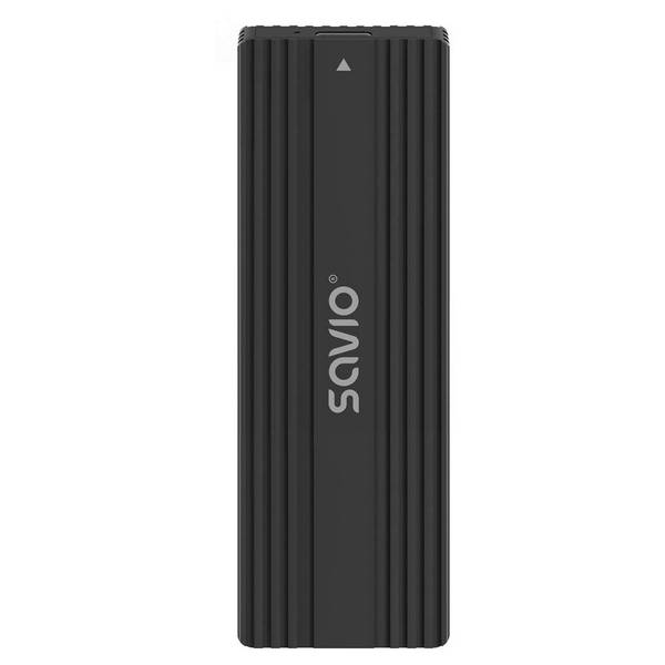 Savio AK-84 behuizing voor opslagstations SDD-behuizing Zwart M.2