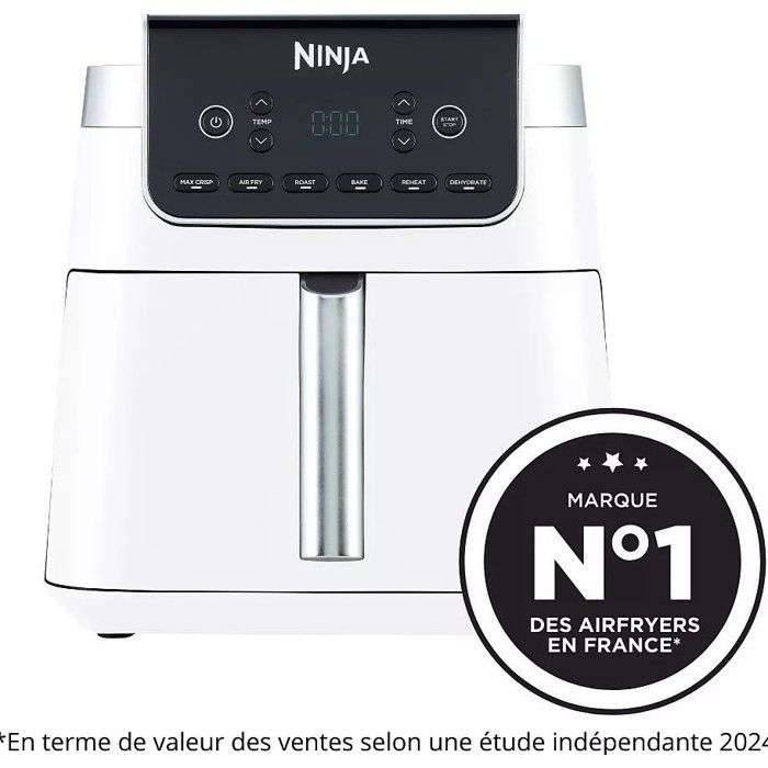 NINJA Airfryer - Foodi Max AF180EU - Inhoud 6,2 liter - 2000 W - Wit-1