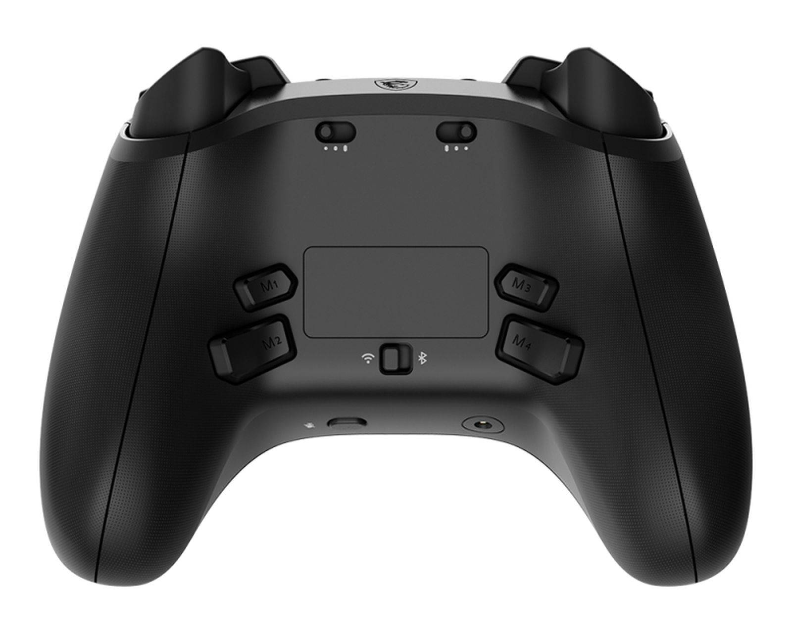MSI FORCE PRO WIRELESS Zwart USB 2.0 Gamepad Analoog/digitaal Android, PC, Xbox, Xbox One S, Xbox One X, Xbox Series S,-4