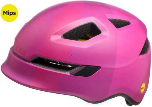Fietshelm KED Pop Mips - medium (52-56 cm) - pink-0