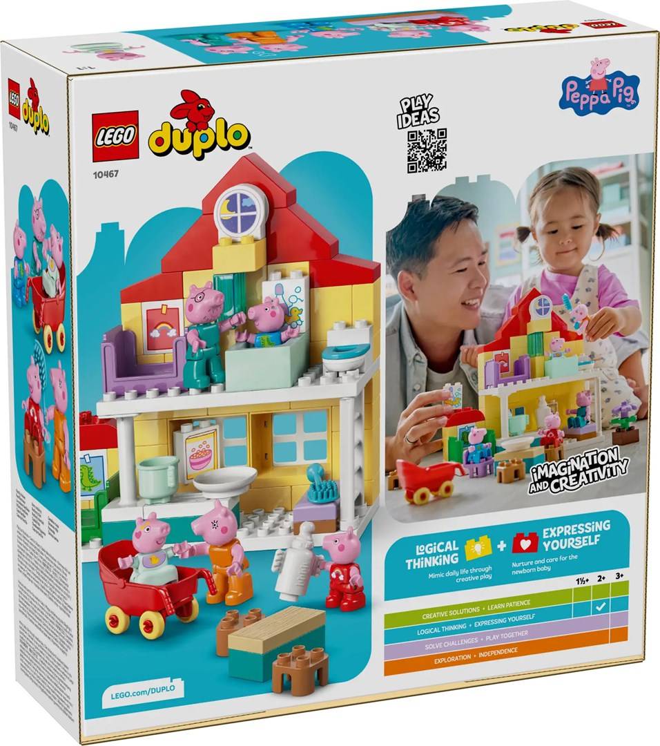 LEGO DUPLO 10467 Peppa Pig - Familiehuis-1