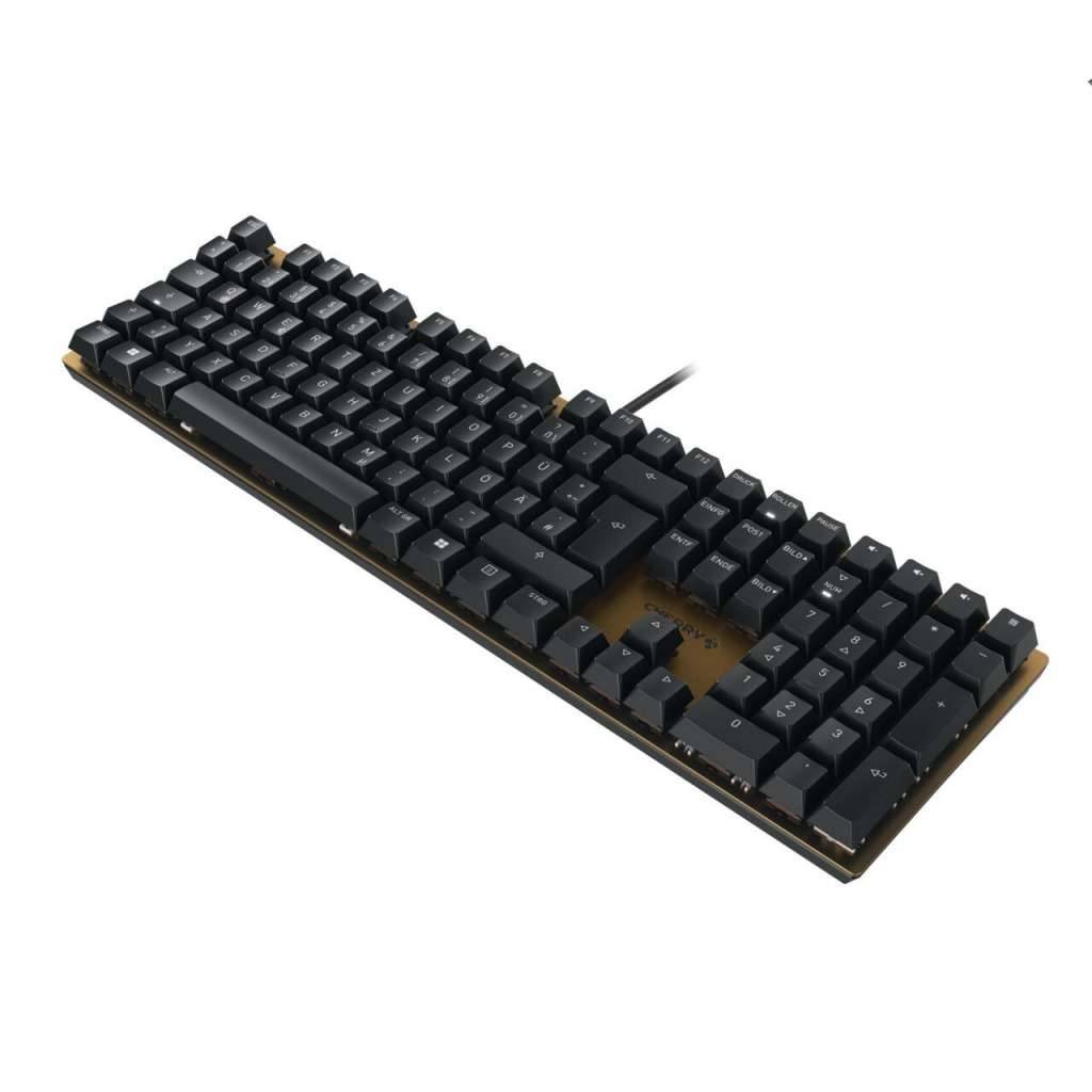 CHERRY KC 200 MX toetsenbord Universeel USB QWERTY Engels Zwart, Brons-1